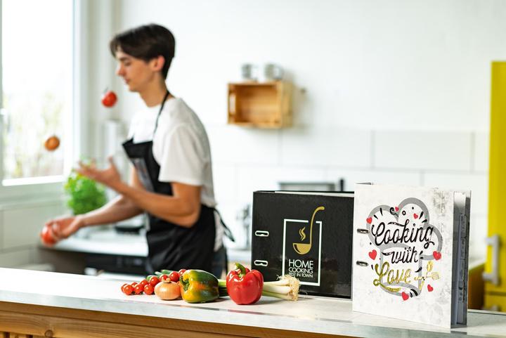Actual product image HERMA Recipe folder A4 (A4, 70 mm, 1 Piece)