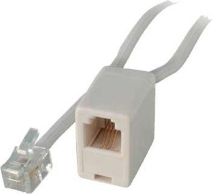Produktbild Shiverpeaks S/CONN maximum connectivity Modular RJ ISDN Telefon-Verlängerung-Western-Stecker 8/4 auf Western-Kup