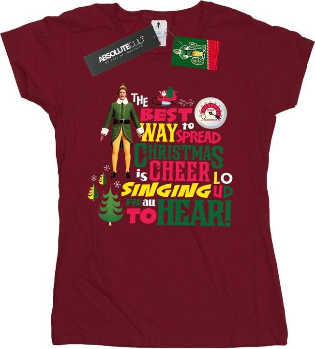 Image du produit Elf - T-shirt CHRISTMAS CHEER - Femme (XL)