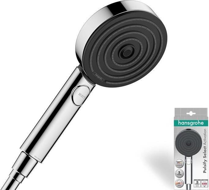 Produktbild hansgrohe Pulsify Select S 105 Activation (3 Strahlarten, 11.50 l/min)