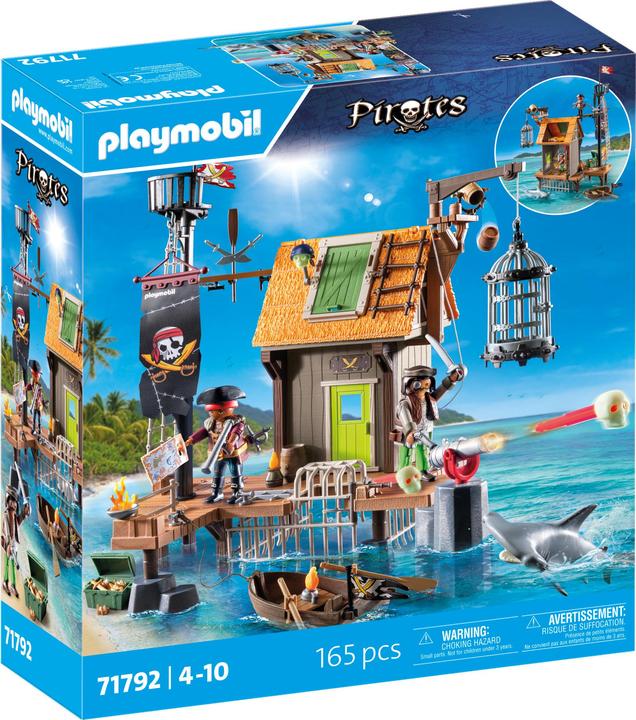 Produktbild Playmobil Piratenhafen mit Seeräuber-Gefängnis (71792, Playmobil Pirates)