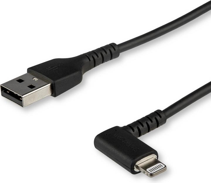 StarTech .com RUSBLTMM2MBR 2.0m Angled Lightning to USB Cable (2 m, USB 2.0)