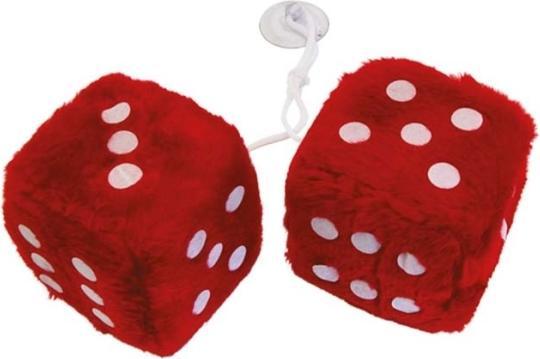 Actual product image HP Autozubehör Plush cube red