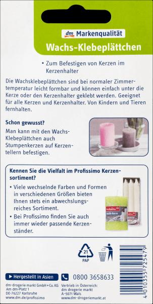 Produktbild dm Profissimo Klebeplättchen