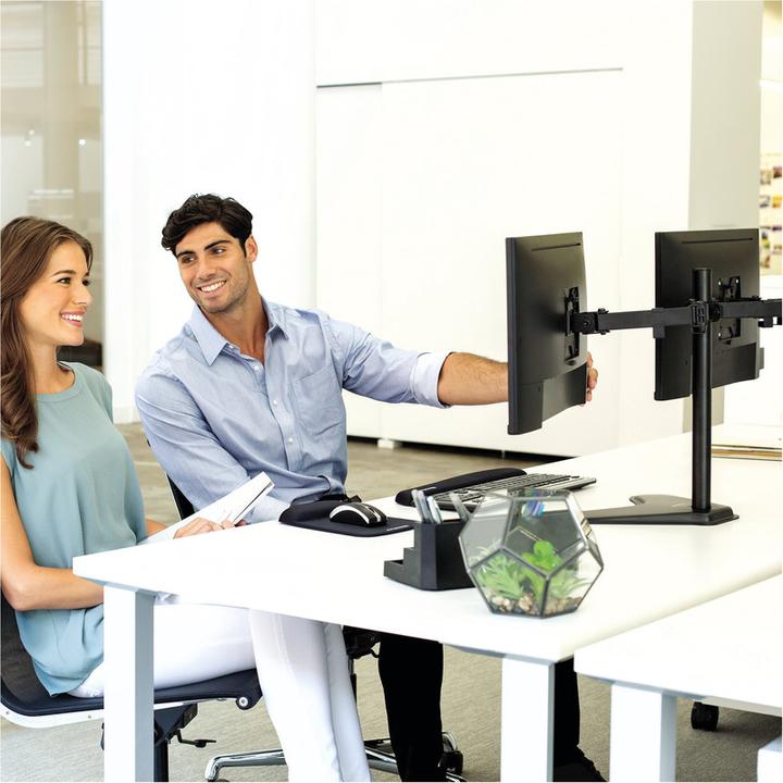 Immagine prodotto Fellowes Braccio per doppio monitor indipendente serie professionale (Tavolo, 27")