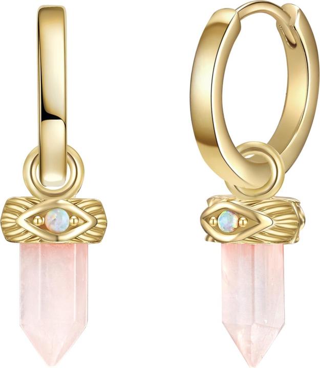 Glanzstücke München Damen Sterling Silber Opal (synth.) gelbgold - 26925 (Sterling Silber)