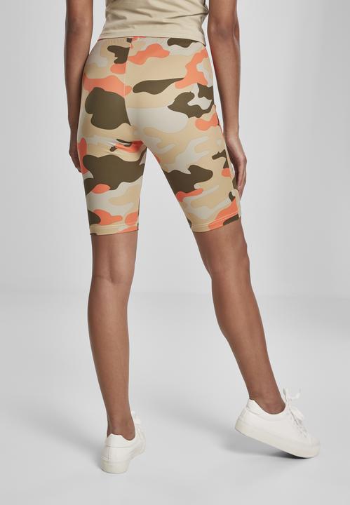 Produktbild Urban Classics Ladies High Waist Camo Tech Cycle Shorts Double Pack (XXL)