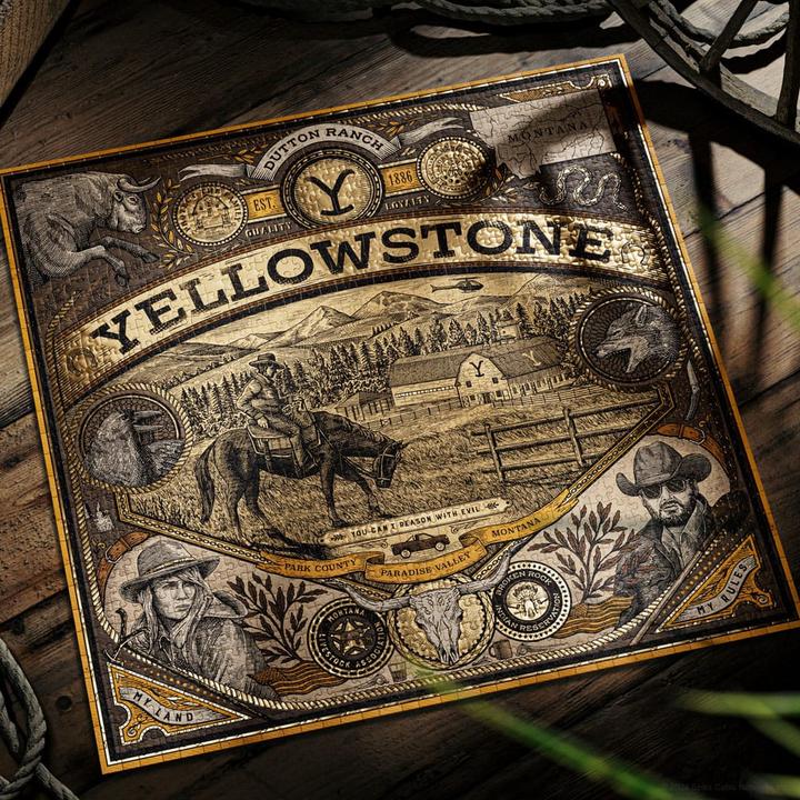 Immagine prodotto Theory11 Yellowstone Multi-Dimensionales Puzzle (1000 Teile) (1000 pezzi)