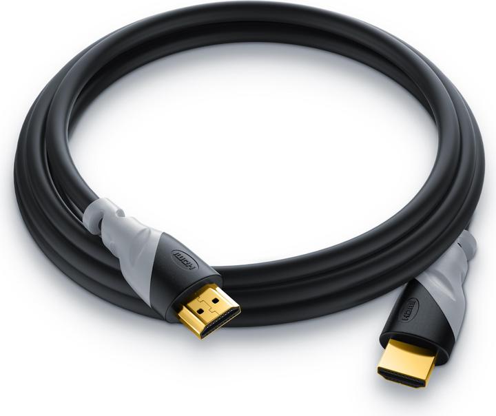 Produktbild CSL HDMI Kabel 2.0b - 4k Ultra HD 2160p - High Speed - 3D Ready - 3 fach geschirmt - HDMI 2.0b 2.0a 2.0 (7.50 m, HDMI)