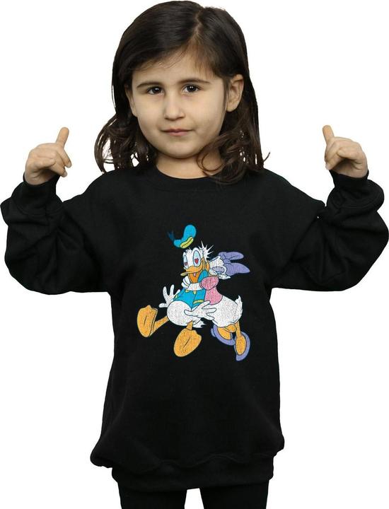 Immagine prodotto Disney Donald And Daisy Duck Kiss Felpa Ragazze (152, 158)