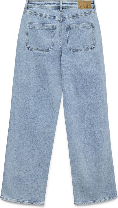 Actual product image Vero Moda VMTESSA Hohe Taille Weiter Beinschnitt Jeans Weit geschnitten (W30/L34)