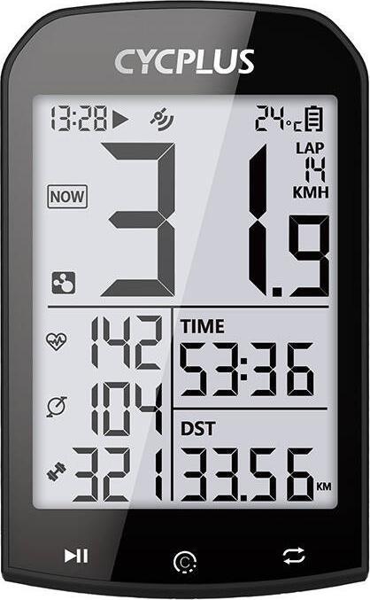 Actual product image Cycplus GPS bike computer M1