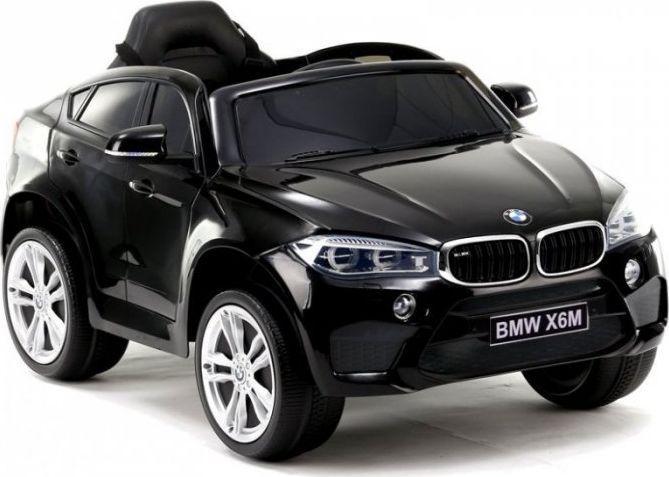Immagine prodotto Lean Toys Auto elettrica per bambini BMW X6, laccata nera