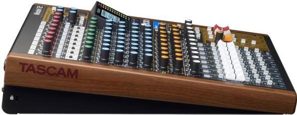 Actual product image Tascam Model 12 mixer with interface and cable (Studio- and Livemixer)