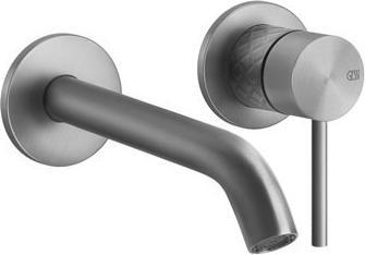 Gessi Set di montaggio 316 Intreccio per miscelatore monocomando da incasso per lavabo, rosette sing