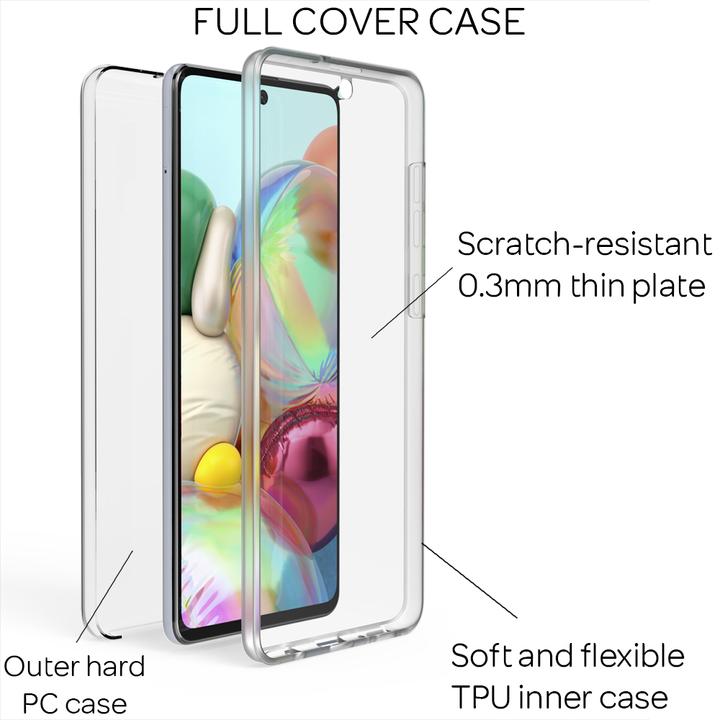 Actual product image Nalia 360 degree mobile phone case (Samsung Galaxy A71)