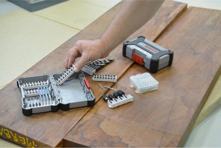 Produktbild Bosch Professional Zubehör Impact Control MultiConstruction und Schrauberbit-Set, 35-tlg. (Innensechsrund TX M20, Innensechsrund TX M30, Innensechsrund TX M15, Innensechsrund TX M25, Innensechsrund TX M40, Kreuz Phillips PH M1, Kreuz Phillips PH M2, Kreuz Pozidriv PZ M2, Kreuz Phillips PH M3, Kreuz Pozidriv PZ M3)