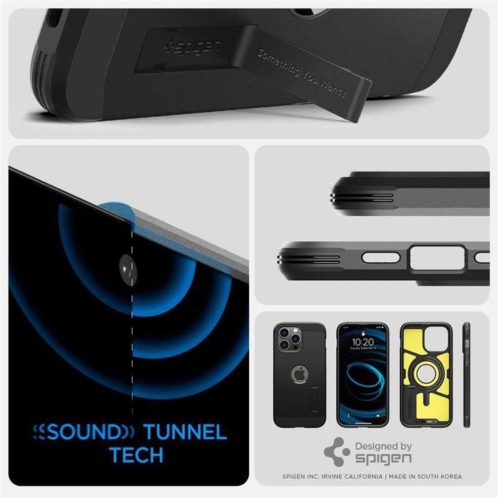 Produktbild Spigen Tough Armor Mag Magsafe iPhone 14 Pro Max case - Black (Apple iPhone 14 Pro Max)