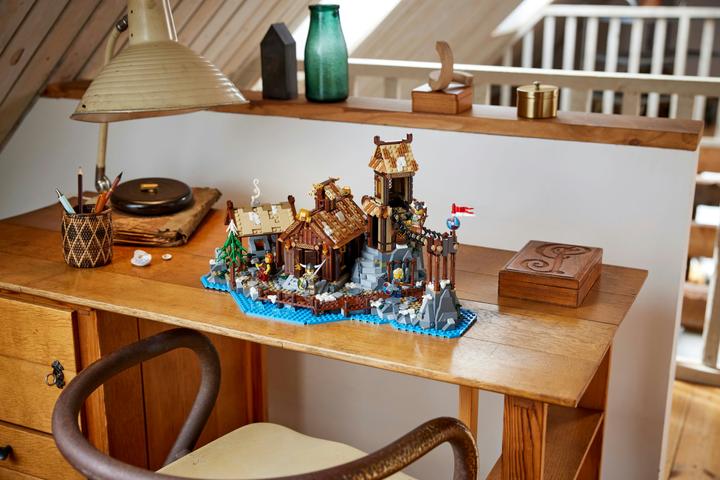 Actual product image LEGO Ideas Viking Village (21343, LEGO Ideas, LEGO Rare Sets)