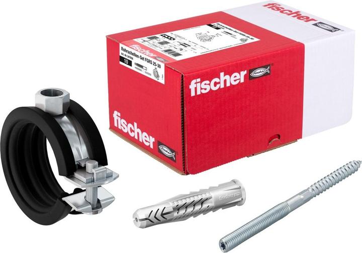 Actual product image Fischer Fisc pipe clamp set FGRS 25-30 547058 (10 pcs.)