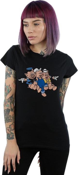 Image du produit Disney - T-shirt THREE LITTLE PIGS JUMP - Femme (M)