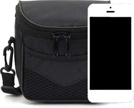 Only-Bags.Store SLR Kameratasche Fototasche für Nikon D40 D3400 D5500 D5300 D5200 D5100 D5000 D3200 D3300 L840 L830 (Kamera Schultertasche, 16 l)
