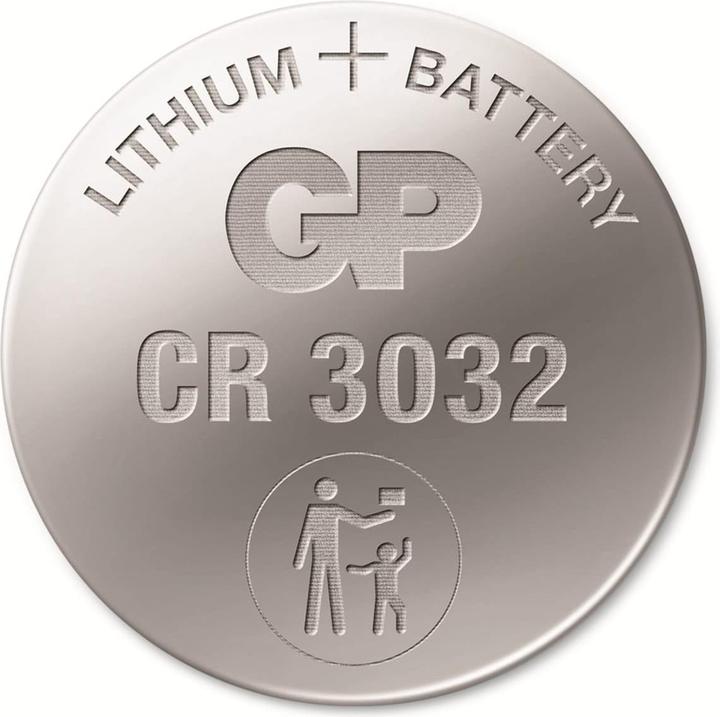 Actual product image GP Batteries LITHIUM BUTTON CELL CR3032 (1 pcs., CR3032, 500 mAh)