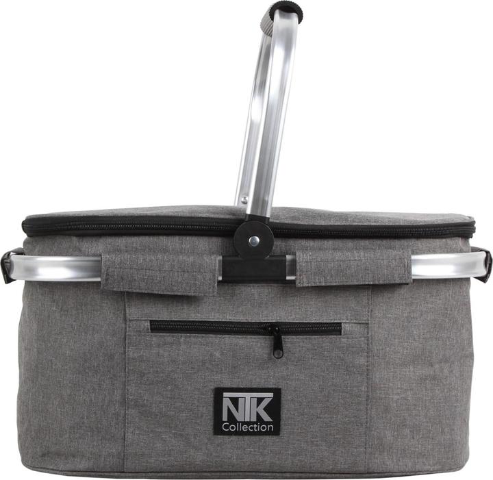 NTK-Collection Einkaufskorb Neria Grau