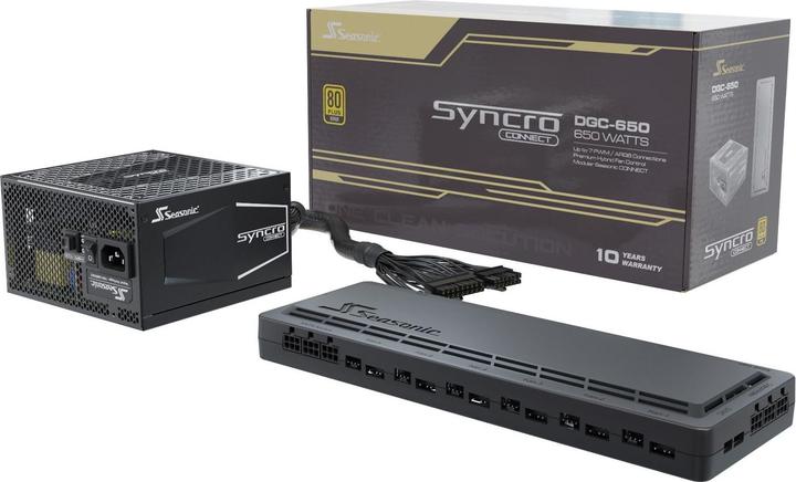 Immagine prodotto Seasonic Syncro Q704 + Syncro DGC-650 (ATX, E-ATX, mATX, ITX)