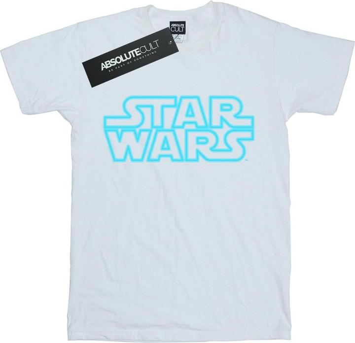 Star Wars Neon Sign Logo TShirt (M)