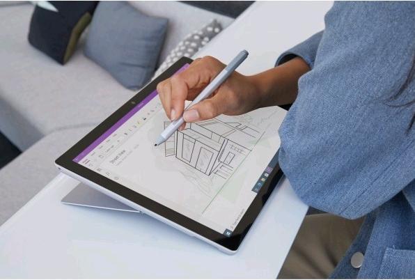 Produktbild Microsoft Surface Pro 7 (12.30", 256 GB, Platinum)
