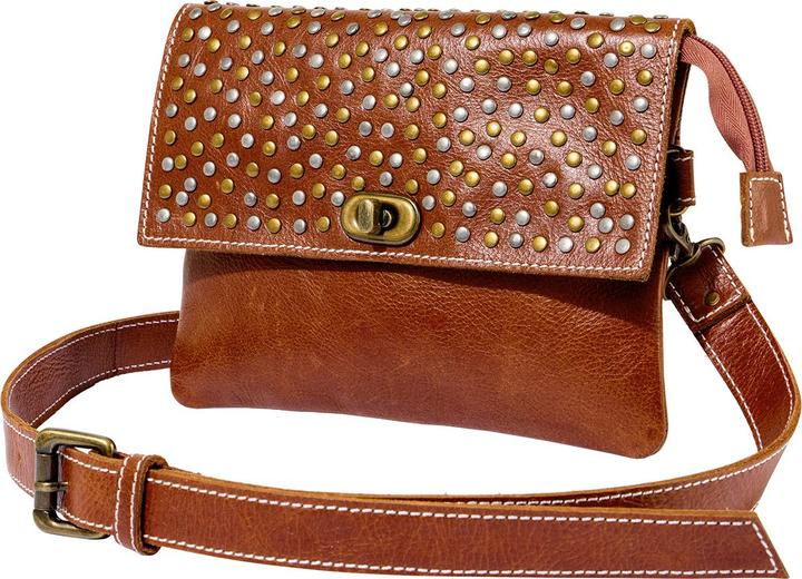 Image du produit Joe Browns Studded Washed Leather Crossbody Bag