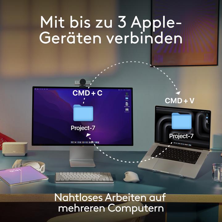 Produktbild Logitech MX Keys S Combo for Mac (DE, Kabellos)