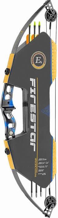 Produktbild Ek Archery Łuk bloczkowy Poe Lang EK Firestar 25 lbs carbon blue