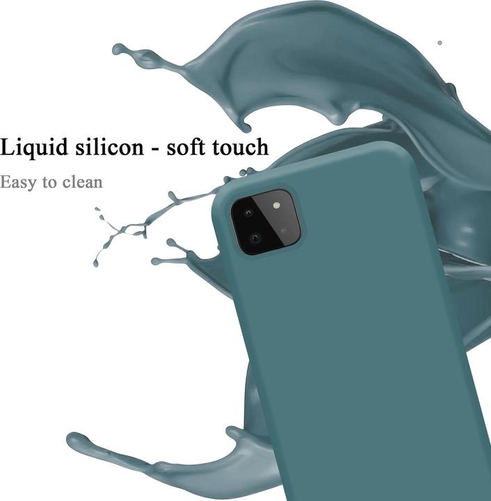 Productafbeelding Cadorabo TPU Vloeibaar Silicone Hoesje (Samsung Galaxy A22 5G)