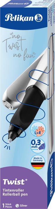 Produktbild Pelikan Tintenroller Twist (Silber, 1 x)