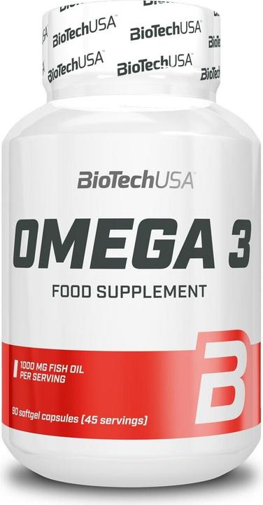 Produktbild Biotech USA BioTech Mega Omega 3, 90 Kapseln (90 Stück, Kapseln)