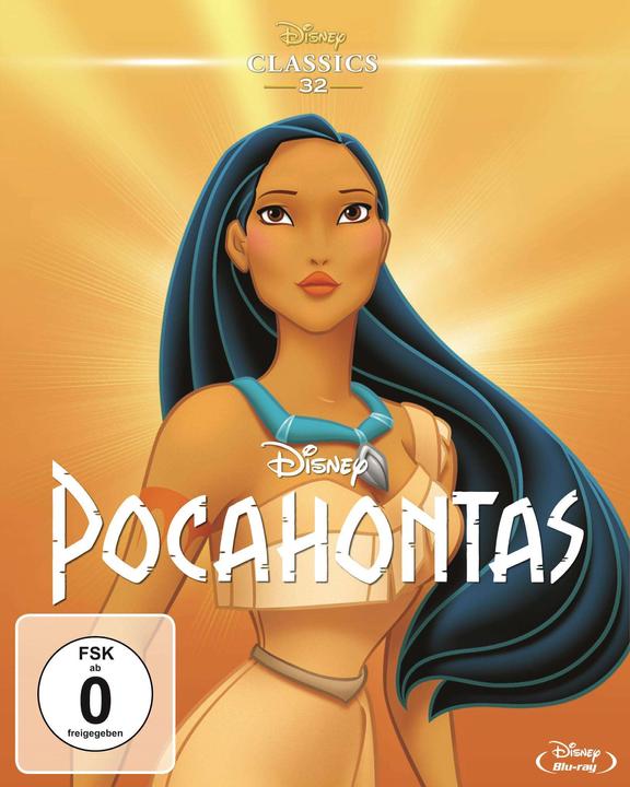 Actual product image Disney Interactive Studios Pocahontas (Blu-ray, 1995, German)