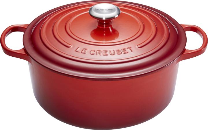 Le Creuset Signature (26 cm, Cocotte + faitout, Fonte)