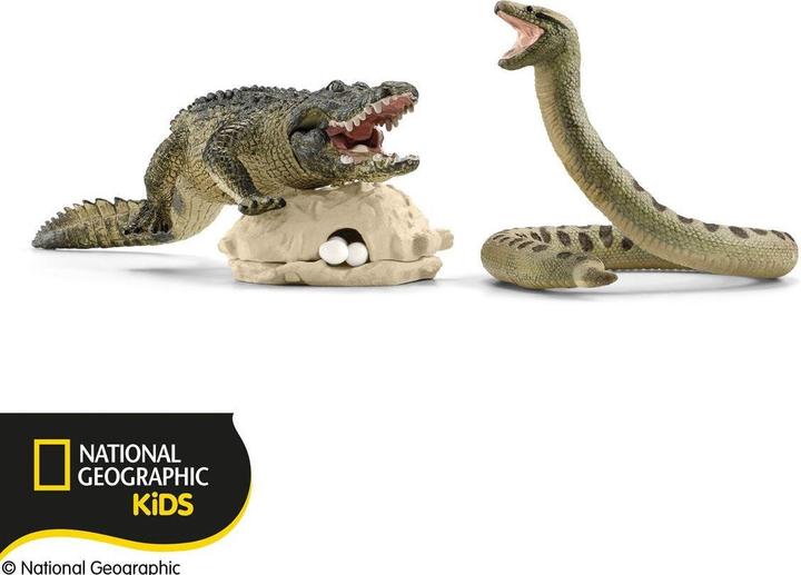 Actual product image Schleich Wild Life Danger in the swamp