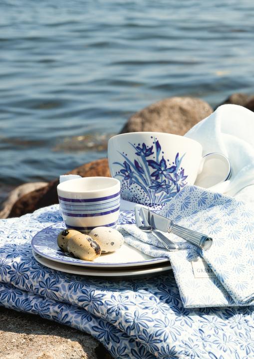 Immagine prodotto Greengate Copri cuscino Kristel blu 40x40cm (40 x 40 cm)