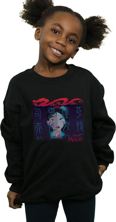 Produktbild Disney Mulan Geisha Face Sweatshirt Mädchen (140, 146)
