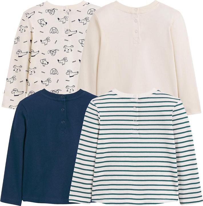 Immagine prodotto La Redoute Collections Confezione da 4 camicie a maniche lunghe (86)