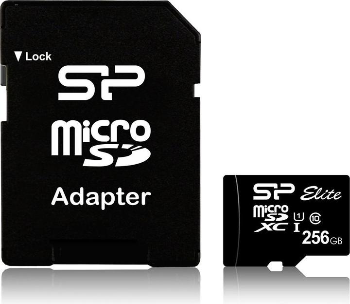 Silicon Power Elite (256 GB, microSDXC, U1, UHS-I)