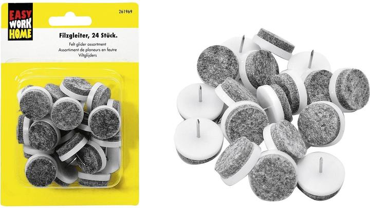Produktbild Easy Work Filzgleitersatz (Filzgleiter, 24 Stück)