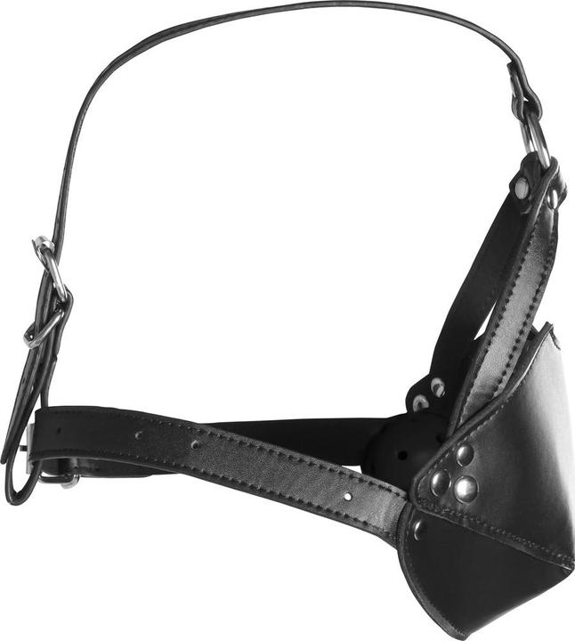 Immagine prodotto Ouch! Head Harness with Mouth Cover and Solid Ball Gag