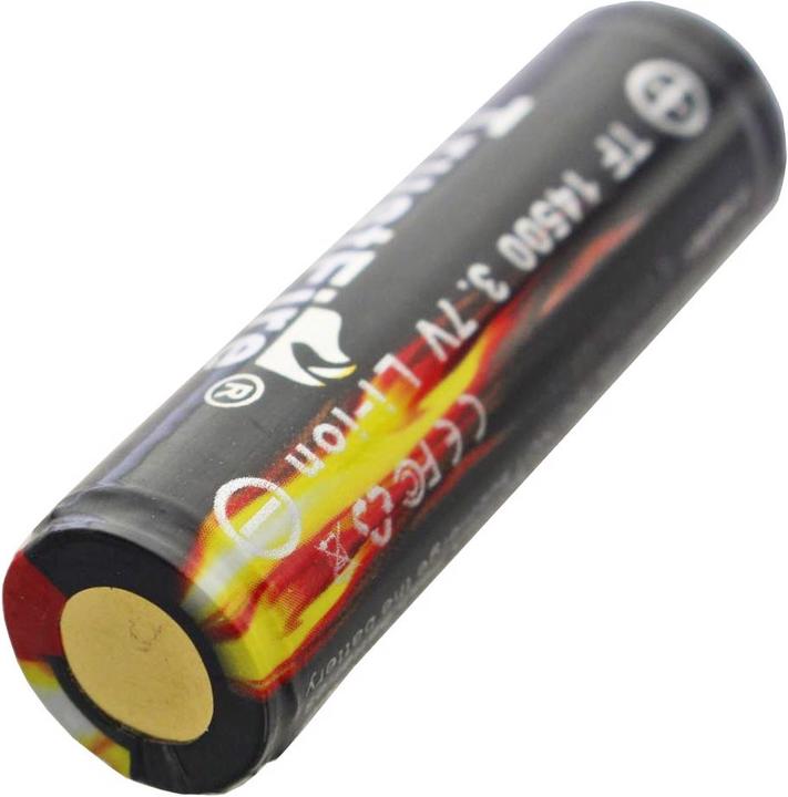 Actual product image Trustfire Battery 14500 protected Li-Ion cell (Flame) (1 pcs., 14500, 900 mAh)