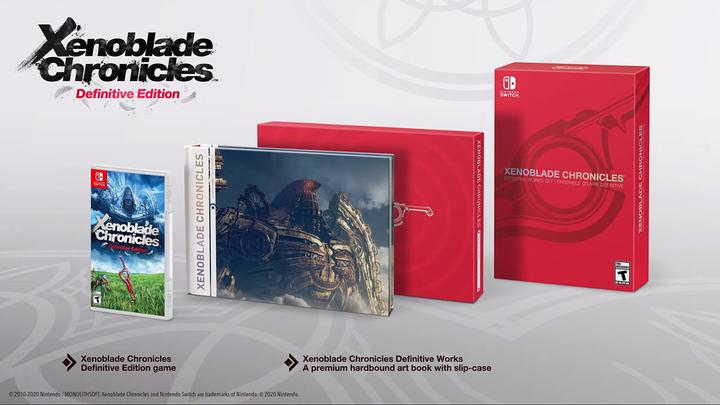Actual product image Nintendo Xenoblade Chronicles: Definitive Edition - Collectors Edition (Switch, Multilingual)