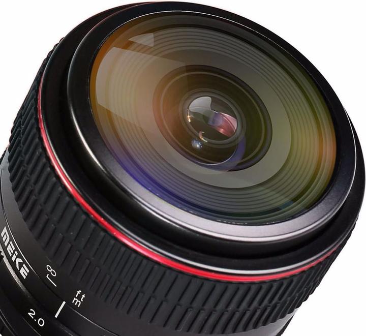 Immagine prodotto Meike 6,5 mm f/2,0 Fisheye, Sony E (Sony E, Full-frame, APS-C / DX)