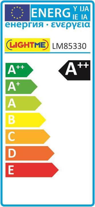 Energy Label LightMe E4 LED Warm Drop Shape (E14, 2.50 W, 250 lm, 1 x, D)